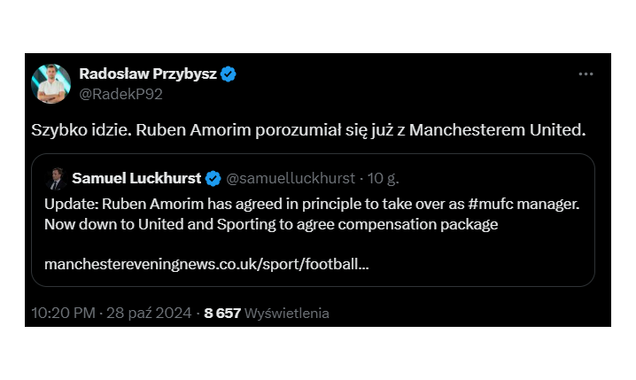 Manchester United już POROZUMIAŁ SIĘ z nowym trenerem!